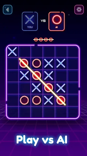 Скриншот 3 — Tic Tac Toe - 2 Player XO