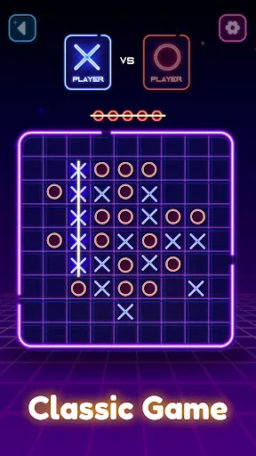 Скриншот 4 — Tic Tac Toe - 2 Player XO