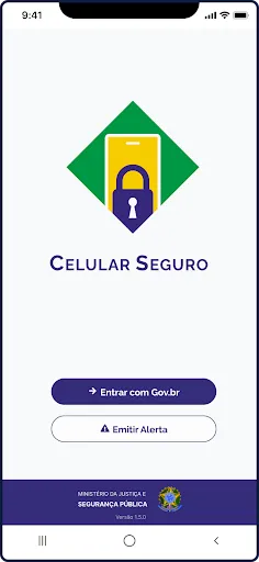 Скриншот 1 — Celular Seguro BR