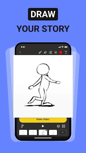 Скриншот 2 — FlipArtify - 2D Draw Animation