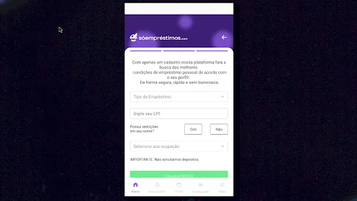 Скриншот 7 — Só Empréstimos