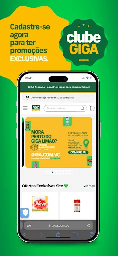 Скриншот 1 — Clube Giga