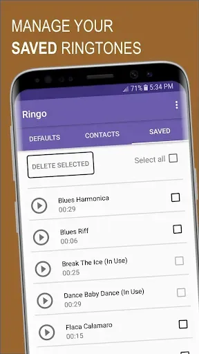 Скриншот 7 — Ringo Ringtones Notifications