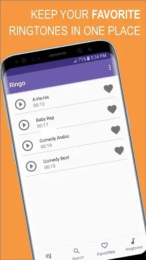 Скриншот 8 — Ringo Ringtones Notifications