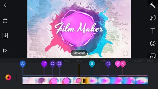 Скриншот 1 — Film Maker Pro–Видео редактор