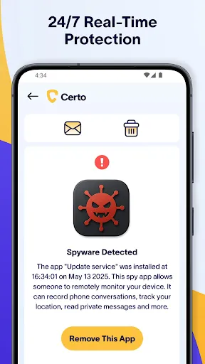 Скриншот 4 — Certo: Anti Spyware & VPN