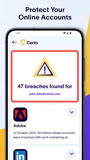 Скриншот 6 — Certo: Anti Spyware & VPN