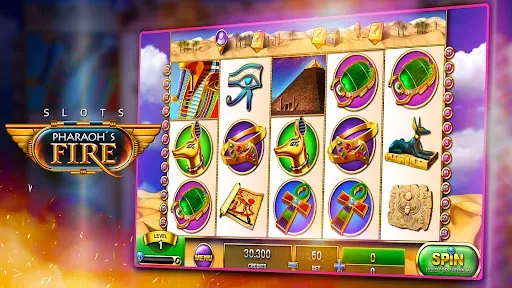 Скриншот 2 — Slots - Pharaoh's Fire