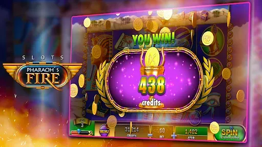 Скриншот 3 — Slots - Pharaoh's Fire