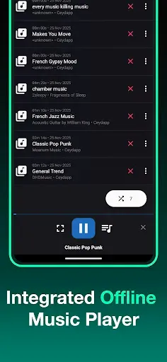 Скриншот 6 — Загрузчик музыки в формате MP3