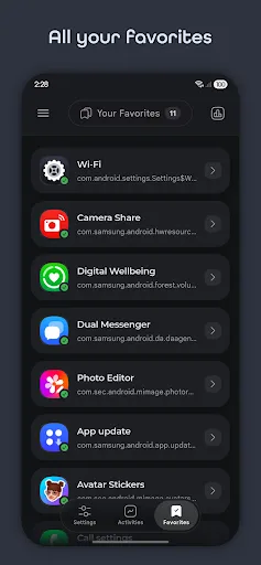 Скриншот 5 — Hidden Settings