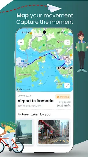 Скриншот 5 — Track My Journey - Travel Log