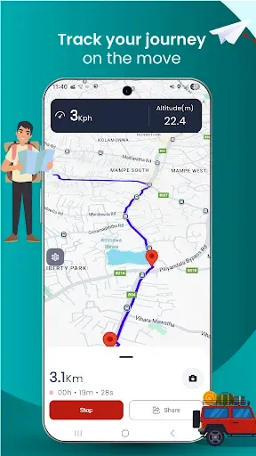 Скриншот 6 — Track My Journey - Travel Log