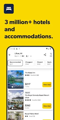 Скриншот 3 — Cheapflights: Flights & Hotels