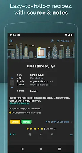 Скриншот 7 — Mixel: Cocktail Recipes & Bar
