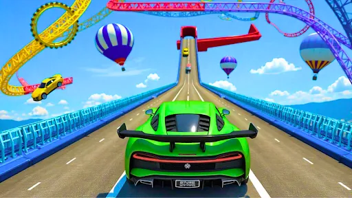 Скриншот 1 — Gadi Wala Game -Car Stunt Game