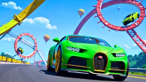 Скриншот 3 — Gadi Wala Game -Car Stunt Game