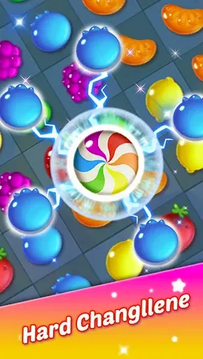 Скриншот 3 — Fruit Gems Classic - Match 3
