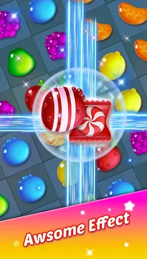 Скриншот 4 — Fruit Gems Classic - Match 3