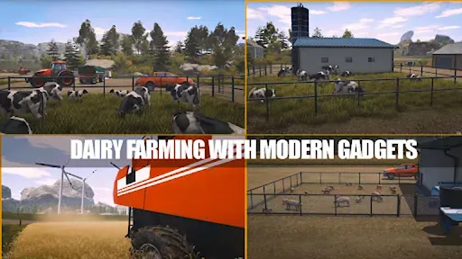 Скриншот 3 — Симулятор фермы:Farming Sim 22
