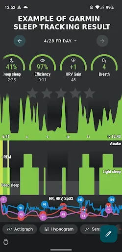 Скриншот 6 — Garmin Sleep Advanced