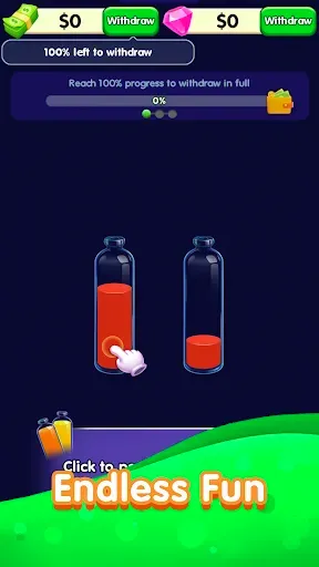 Скриншот 3 — Water Sort Challenge