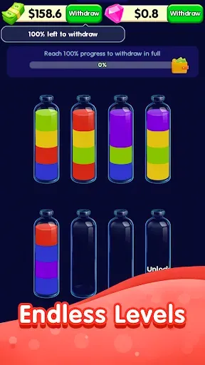 Скриншот 6 — Water Sort Challenge
