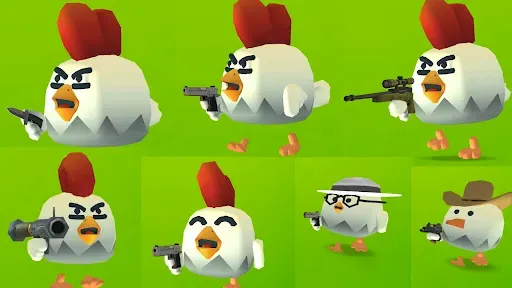 Скриншот 1 — Chicken Gun