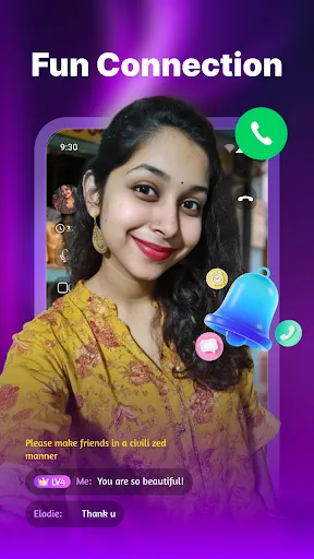 Скриншот 2 — ChaloJi: Video Chat & Joy Chat