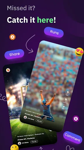 Скриншот 3 — Champhunt - For Cricket Fans!