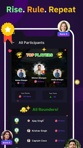 Скриншот 6 — Champhunt - For Cricket Fans!