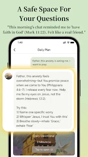 Скриншот 3 — MoboBible: Chat,Pray &Hallow