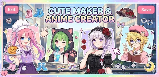 Скриншот 1 — Anime Avatar: Cute OC