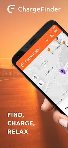 Скриншот 1 — ChargeFinder: EV Charging