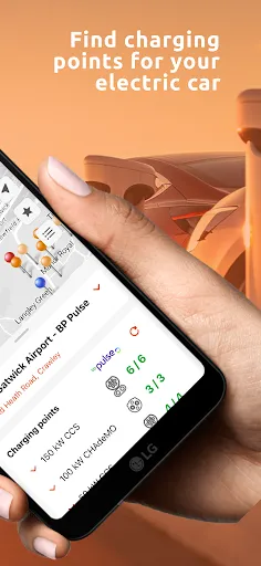 Скриншот 2 — ChargeFinder: EV Charging