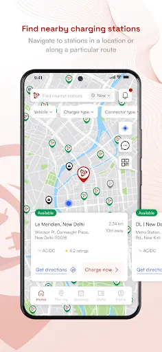 Скриншот 1 — ChargeZone: EV Charging India