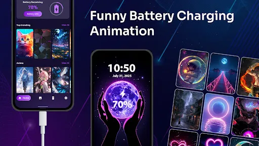 Скриншот 7 — Battery Charging Animation