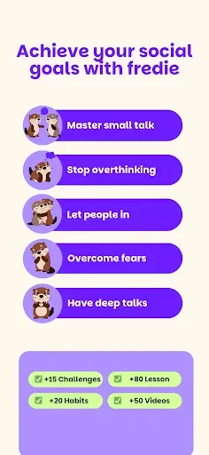Скриншот 4 — fredie: Social Skills Coach