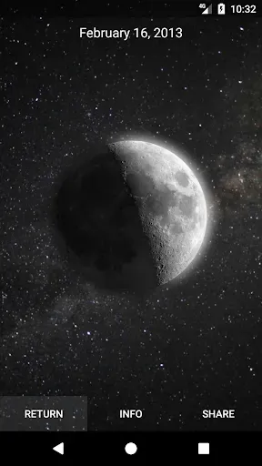 Скриншот 4 — MOON - Current Moon Phase