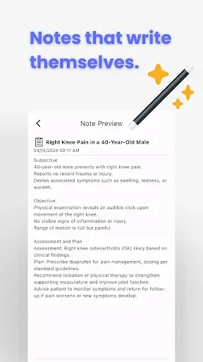 Скриншот 2 — Chartnote Mobile