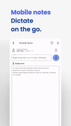 Скриншот 3 — Chartnote Mobile