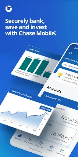 Скриншот 1 — Chase Mobile