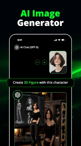 Скриншот 2 — AI Chat & Photo Creator App