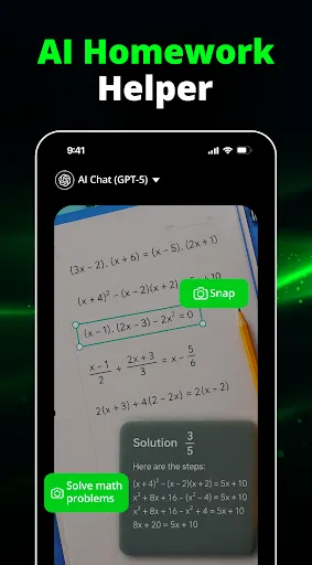 Скриншот 5 — AI Chat & Photo Creator App