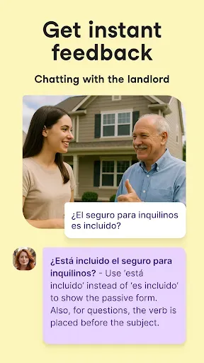 Скриншот 2 — Univerbal: AI Language Tutor