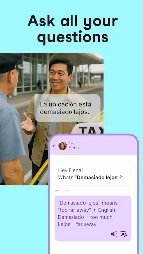 Скриншот 4 — Univerbal: AI Language Tutor