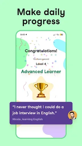 Скриншот 5 — Univerbal: AI Language Tutor