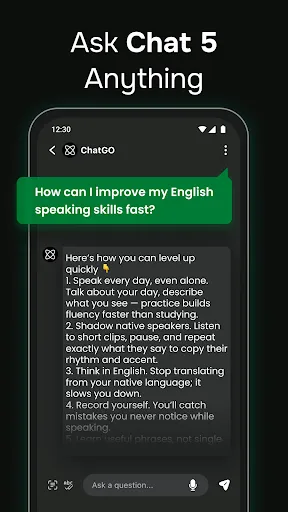 Скриншот 2 — ChatGO: AI Chatbot на Русском