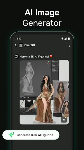 Скриншот 3 — ChatGO: AI Chatbot на Русском