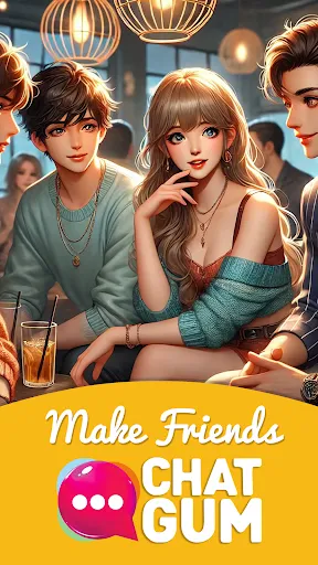 Скриншот 1 — Chat Rooms - Find Friends